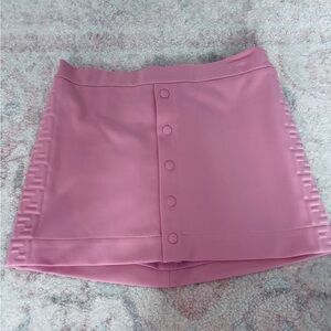 Fendi girls pink skirt